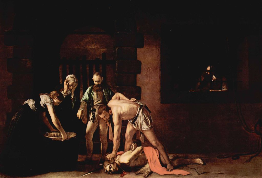  Michelangelo Merisi da Caravaggio - Decollazione di San Giovanni Battista - olio su tela, Concattedrale di San Giovanni, La Valletta